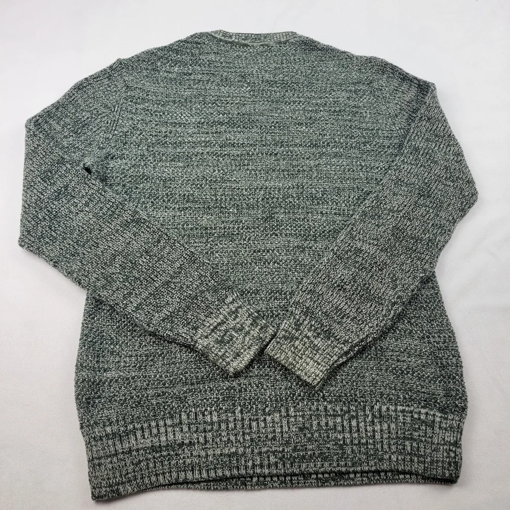 Vintage‎ Americanino Italy 100% Algodon heathered green crew neck sweater B26